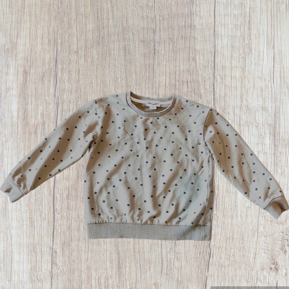 3 Miles the Label Square Dot Pullover